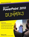 Lowe D.  PowerPoint 2010 For Dummies (For Dummies (Computer Tech))