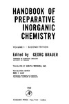 Brauer G.  Handbook of Preparative Inorganic Chemistry