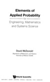 McDonald D.  Elements of applied probability for engineering, mathematics and systems science