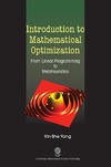 Yang X.  Introduction to mathematical optimization