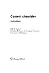 Taylor H.  Cement Chemistry, second edition