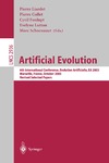 Liardet P., Collet P., Fonlupt C.  Artificial Evolution: 6th International Conference, Evolution Artificielle, EA 2003, Marseilles, France, October 27-30, 2003, Revised Selected Papers (Lecture Notes in Computer Science)