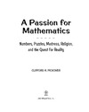 Pickover C.  A Passion for Mathematics