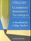 Angelo T.A., Cross K.P.  Classroom Assessment Techniques: A Handbook for College Teachers