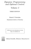 Bertsekas D.  Dynamic Programming & Optimal Control, Vol. I