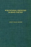 Rowen L.  Polynomial identities in ring theory