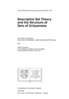 Kechris A., Louveau A.  Descriptive Set Theory and the Structure of Sets of Uniqueness (London Mathematical Society Lecture Note Series)