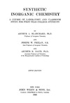 Blanchard A., Phelan J., Davis A.  Synthetic Inorganic Chemistry. A Course of Laboratory And Classroom Study For First Year College Students