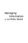 White J.  Managing Information in the Public Sector