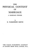 Smith E.  The Physical Content of Marriage