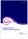 Pavel N.  Optimal Control of Differential Equations (Lecture Notes in Pure and Applied Mathematics)
