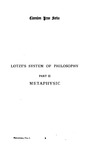 Bosanquet B.  Metaphysics: Ontology, Cosmology, and Psychology; volume 2