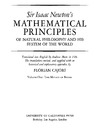 Newton I.  Mathematical Principles of Natural Philosophy I The Motion of Bodies