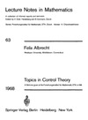 Albrecht F.  Topics in Control Theory
