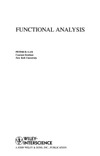 Peter D. Lax  Functional analysis