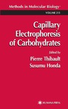 Thibault P., Honda S.  Capillary electrophoresis of carbohydrates