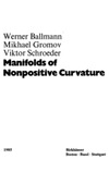 Ballmann W., Gromov M., Schroeder V.  Manifolds of nonpositive curvature