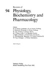 Vogt M.  Reviews of Physiology, Biochemistry and Pharmacology, Volume 94