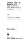 Lint J.  Coding Theory