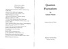 Nelson E.  Quantum fluctuations. Princeton