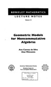 Silva A., Weinstein A.  Geometric models for noncommutative algebras