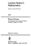 Zelinsky D.  Brauer Groups
