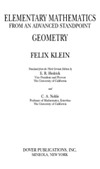 Klein F.  Elementary Mathematics from an Advanced Standpoint. Geometry