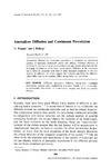 Wagner  N., Balberg I.  Anomalous Diffusion and Continuum Percolation