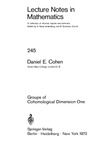Cohen D.  Groups of Cohomological Dimension One