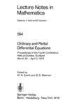 Everitt W., Sleeman B.  Ordinary and Partial Differential Equations