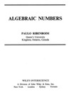 Ribenboim P.  Algebraic Numbers (Pure & Applied Mathematics Monograph)