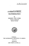 Ryser H.  Combinatorial mathematics