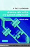 Bellac M.  A short introduction to quantum information and computation