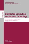 Janowski T., Mohanty H.  Distributed Computing and Internet Technology: 6th International Conference, ICDCIT 2010, Bhubaneswar, India, February 15-17, 2010, Proceedings (Lecture ... Applications, incl. Internet/Web, and HCI)