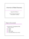 Wilkinson A.P.  Chemistry Explosives Overview Of Metal Chemistry