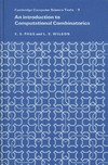 Page E., Wilson L. — An introduction to computational combinatorics