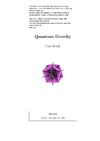 Rovelli C.  Quantum Gravity (Cambridge Monographs on Mathematical Physics)