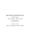 Abelson J., Simon M.  Methods in enzymology.Volume 384.