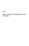 Blackburn C.  Part I Risk assessment and management in the food chain