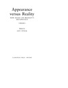 Guy Stock — Appearance versus Reality: New Essays on Bradley's Metaphysics