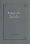 Ambrosetti A., Marino A.  Nonlinear analysis. A tribute in honour of Giovanni Prodi