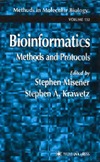 Misener S., Krawetz S.A.  Bioinformatics. Methods and Protocols in Molecular Biology