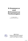 Deans P.C.  E-Commerce and M-Commerce Technologies: Innovation Through Communities of Practice