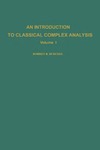 Burckel R.  An Introduction to Classical Complex Analysis: 1