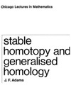 Adams J.  Stable homotopy and generalised homology