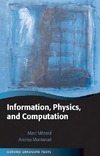 Mezard M., Montanari A.  Information, Physics, and Computation (Oxford Graduate Texts)