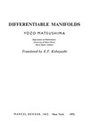 Matsushima Y.  Differentiable manifolds