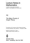 Chartrand G., Kapoor S.  The Many Facets of Graph Theory