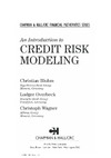 Bluhm C., Overbeck L., Wagner C. — An Introduction to Credit Risk Modeling