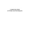 Schwartz M., Bennett W., Stein S.  Communication Systems and Techniques